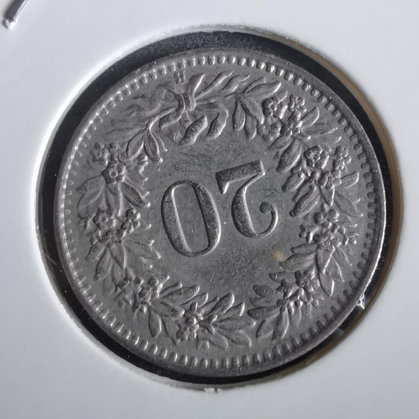 沼泽如烟--第973场 瑞士1962年20分