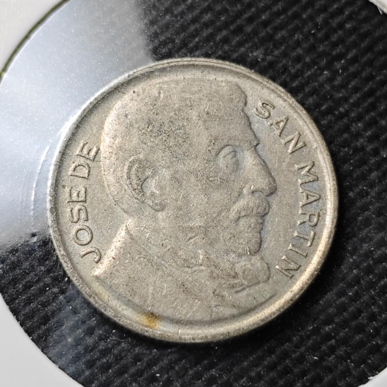 KK钱币收藏小铺  第389期  2月预留时间 周末发货 阿根廷5分纪念币 