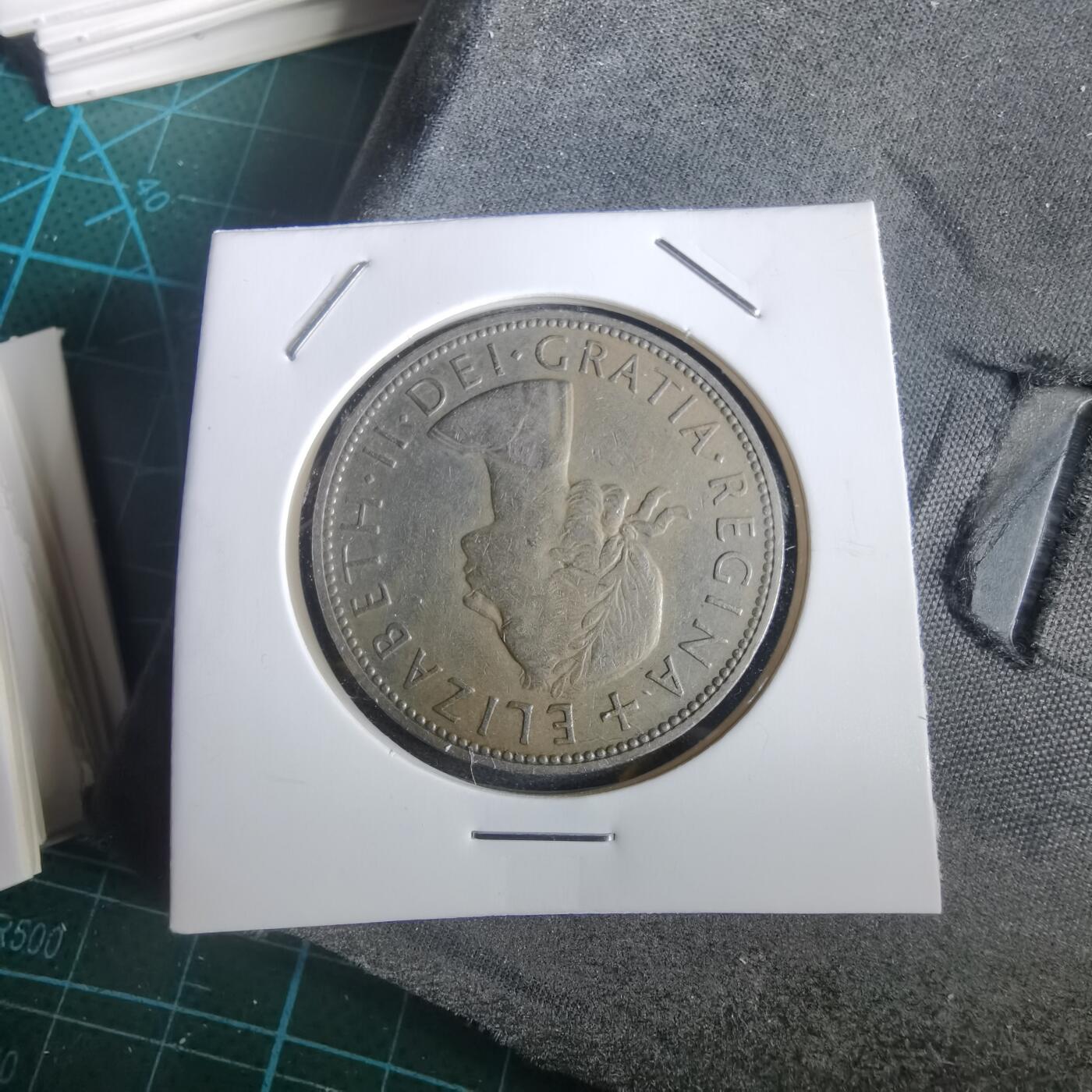 沼泽如烟--第973场 英国1962年半克朗