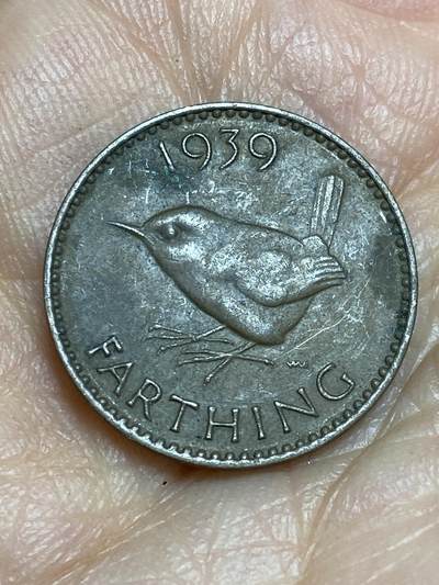 2026年第十五场(总第一百八十四场）外国好品散币场(免佣金) - 英国🇬🇧1939年1法新(乔治六世第一版)