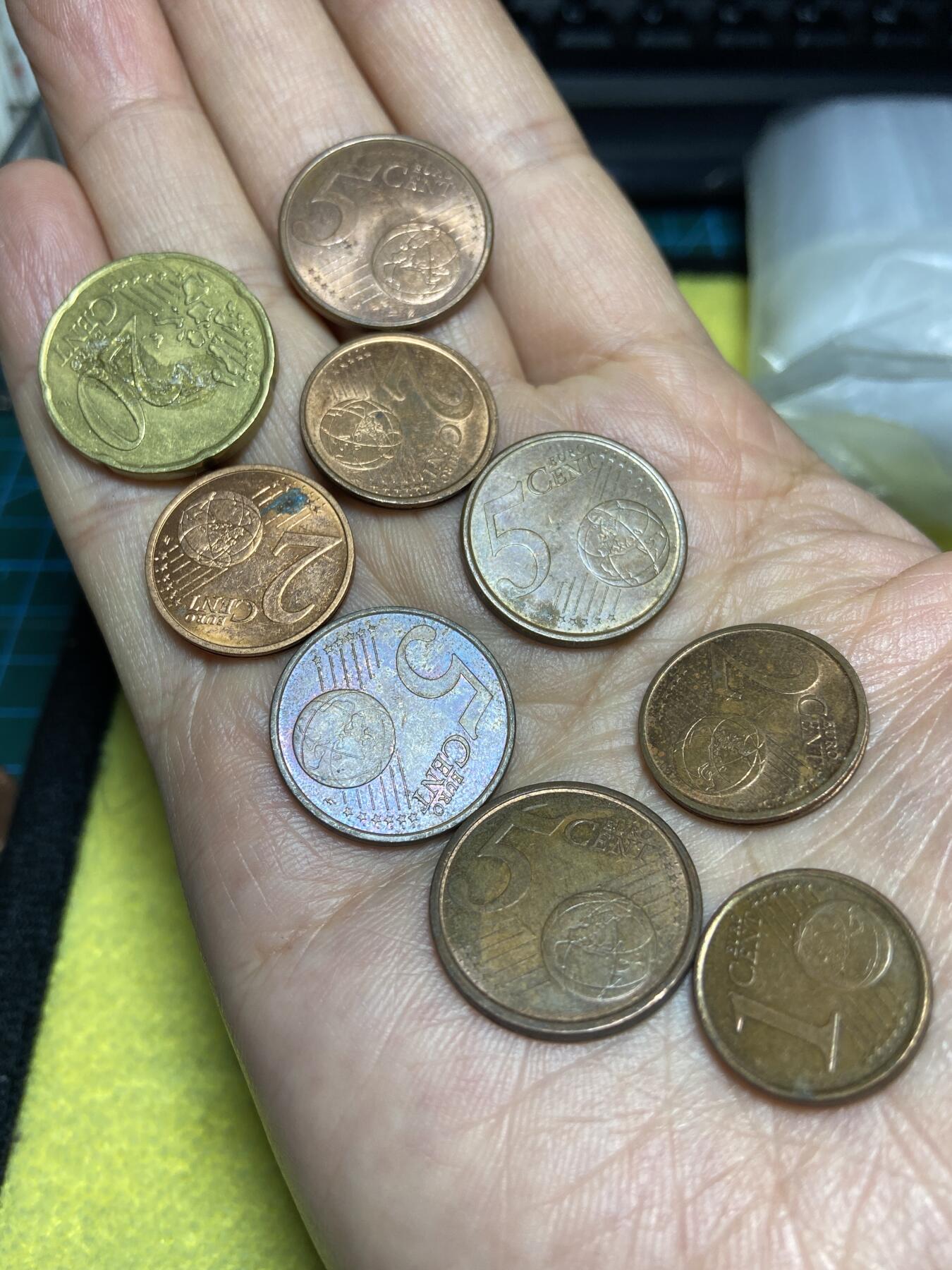 2026年第十五场(总第一百八十四场）外国好品散币场(免佣金) 各国各年份欧分9枚(共计47欧分)