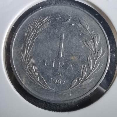 沼泽如烟--第973场 - 土耳其1967年1里拉