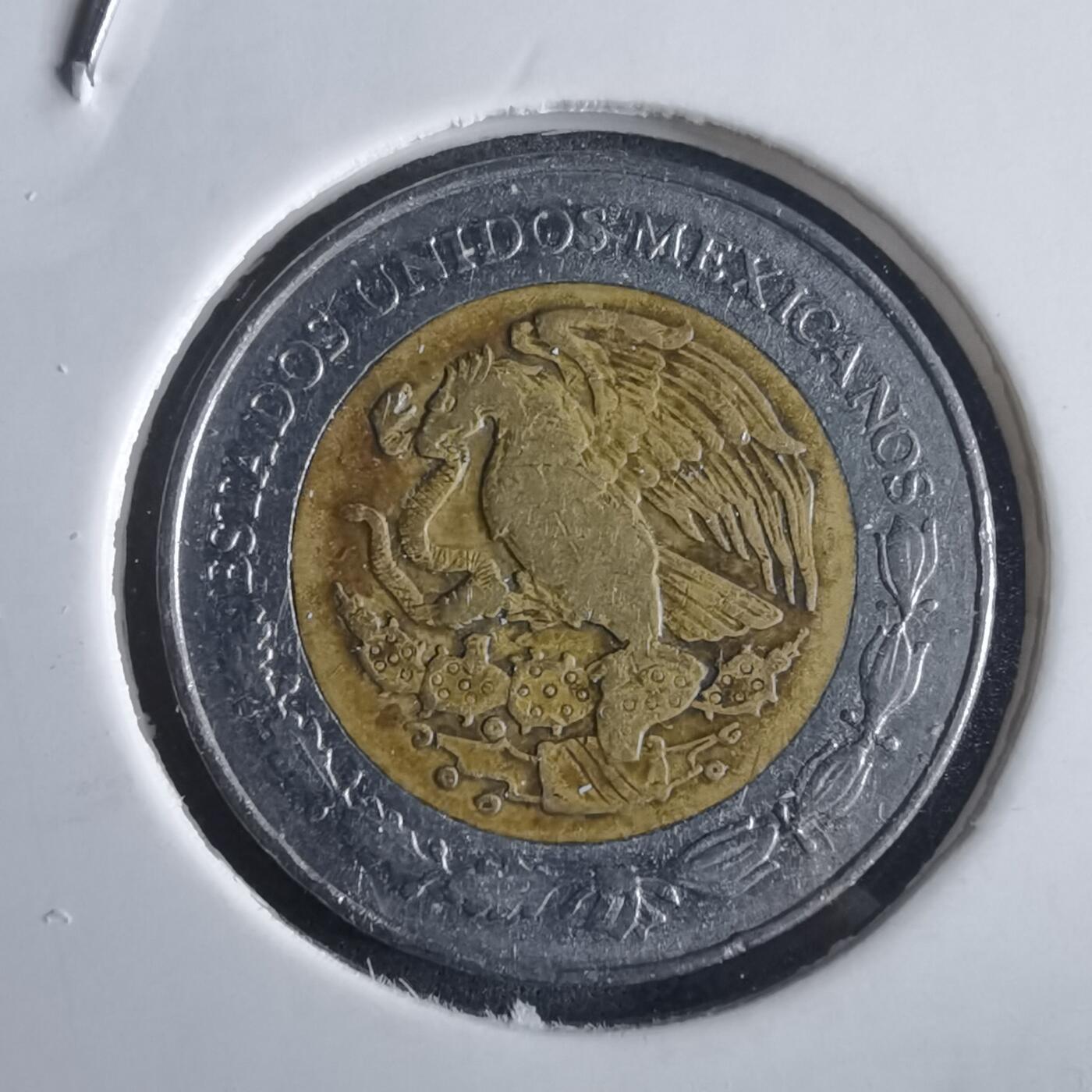 沼泽如烟--第972场 墨西哥1993年1比索