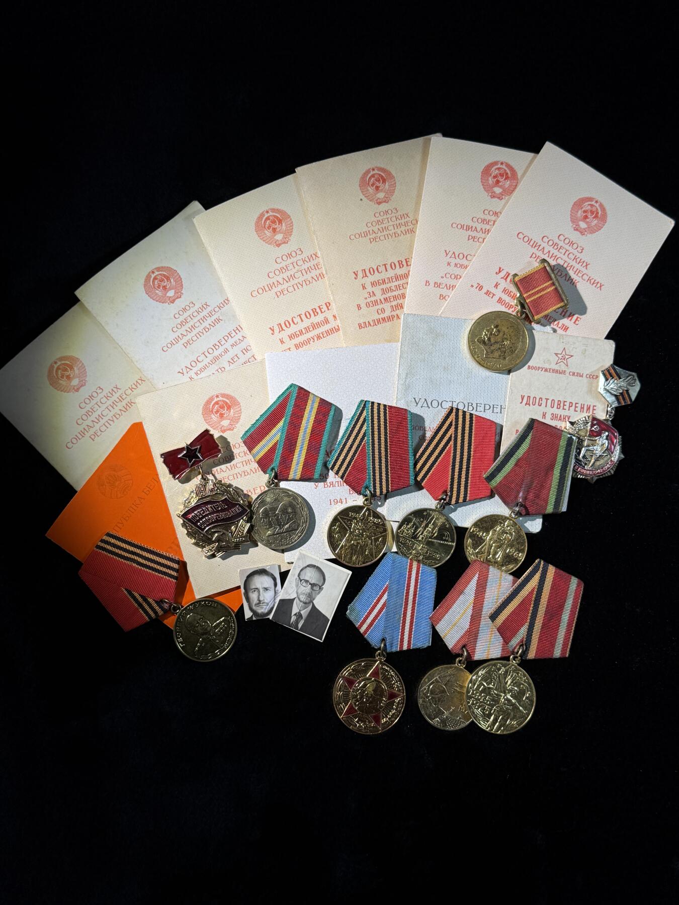 戎马世界章牌大赏第110期 苏联奖章套章