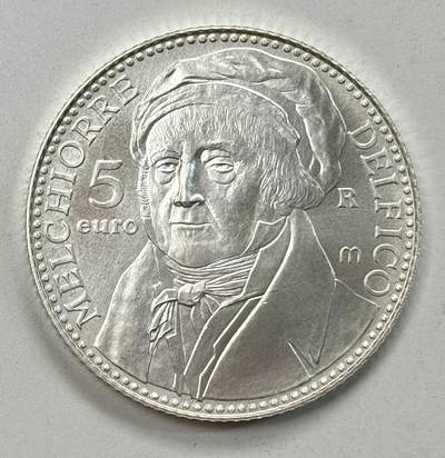 S&S Numismatic世界钱币-拍卖 第119期  - 圣马力诺2006年 梅尔基奥雷·德尔菲科 5欧元纪念银币 18克925银