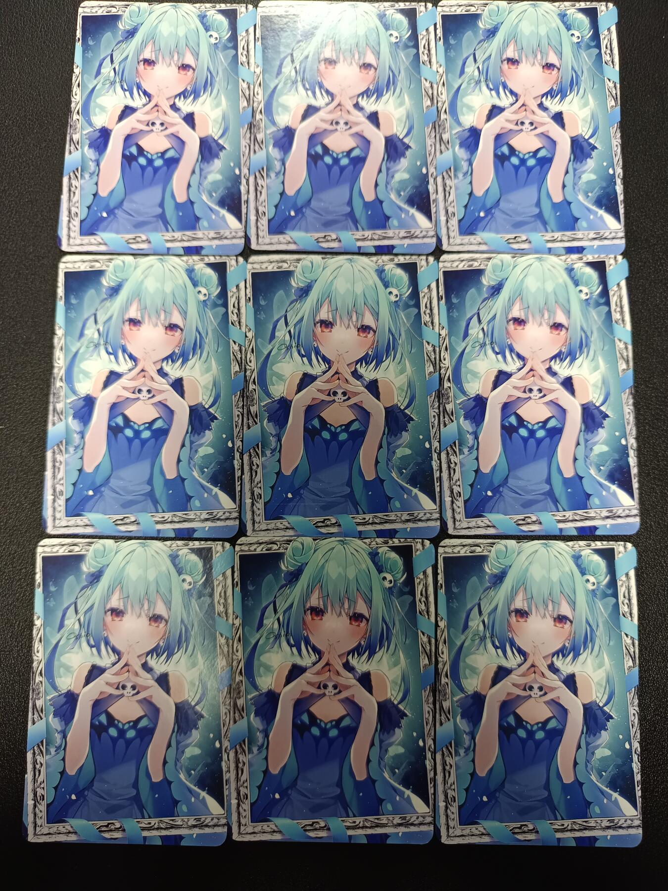 天玑星卡拍第165期《1.26周一截拍》持续收拍收评中 满赠卡需备注 动漫美女 自制卡 粗闪 九张