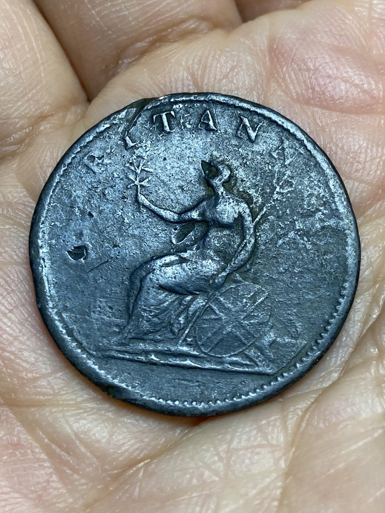 2026年第十五场(总第一百八十四场）外国好品散币场(免佣金) 英国🇬🇧1806年1/2便士(乔治三世时期)