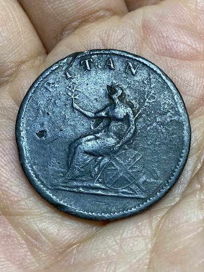 2026年第十五场(总第一百八十四场）外国好品散币场(免佣金) - 英国🇬🇧1806年1/2便士(乔治三世时期)