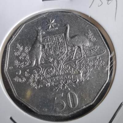 沼泽如烟--第973场 - 澳大利亚2001年50分纪念币