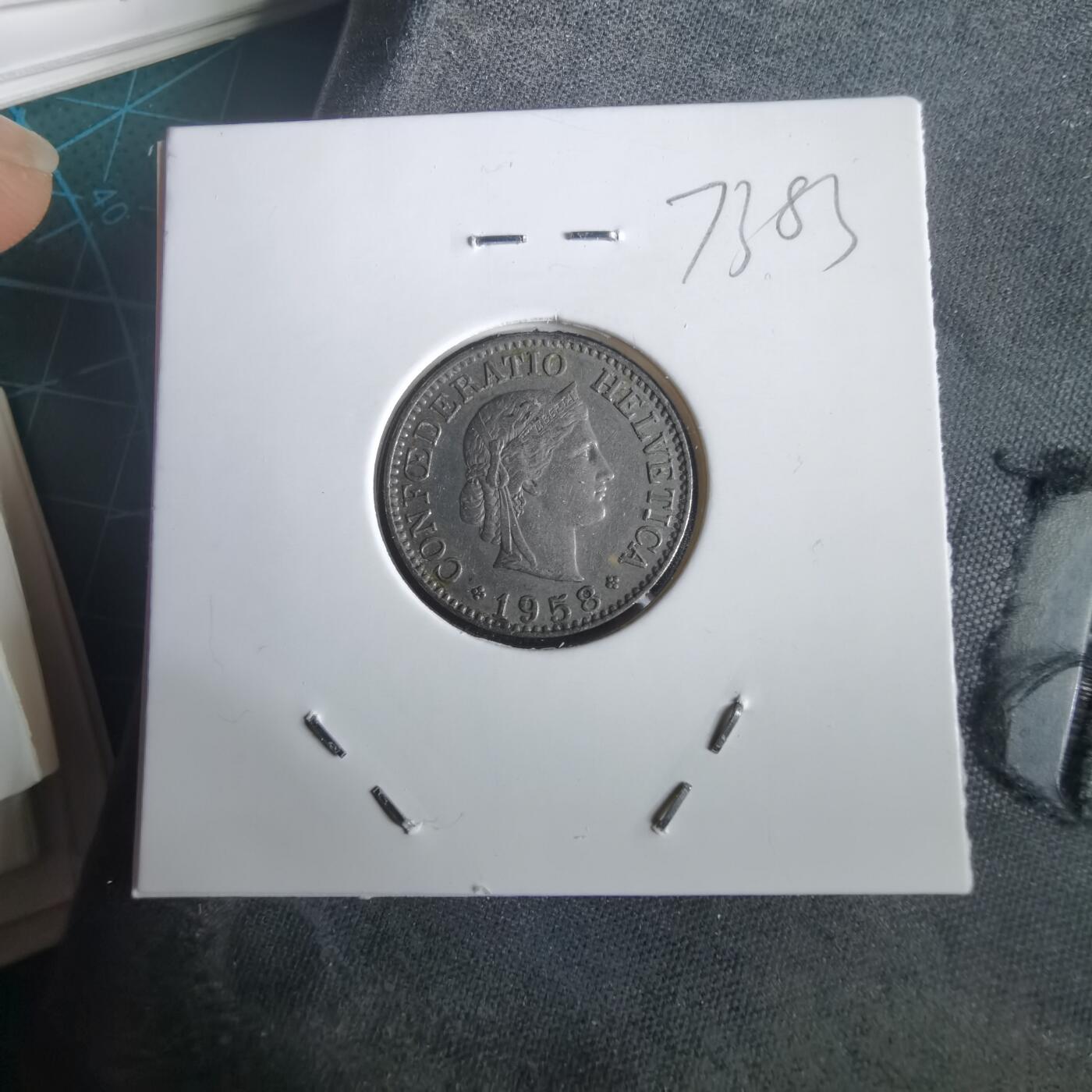 沼泽如烟--第973场 瑞士1958年10分