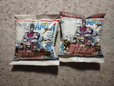 【随心含颖卡拍54期】卡游/集卡社/卡卡沃 抽卡机专场拍卖【无佣金】 - 卡游 奥特曼 橡皮场景2袋