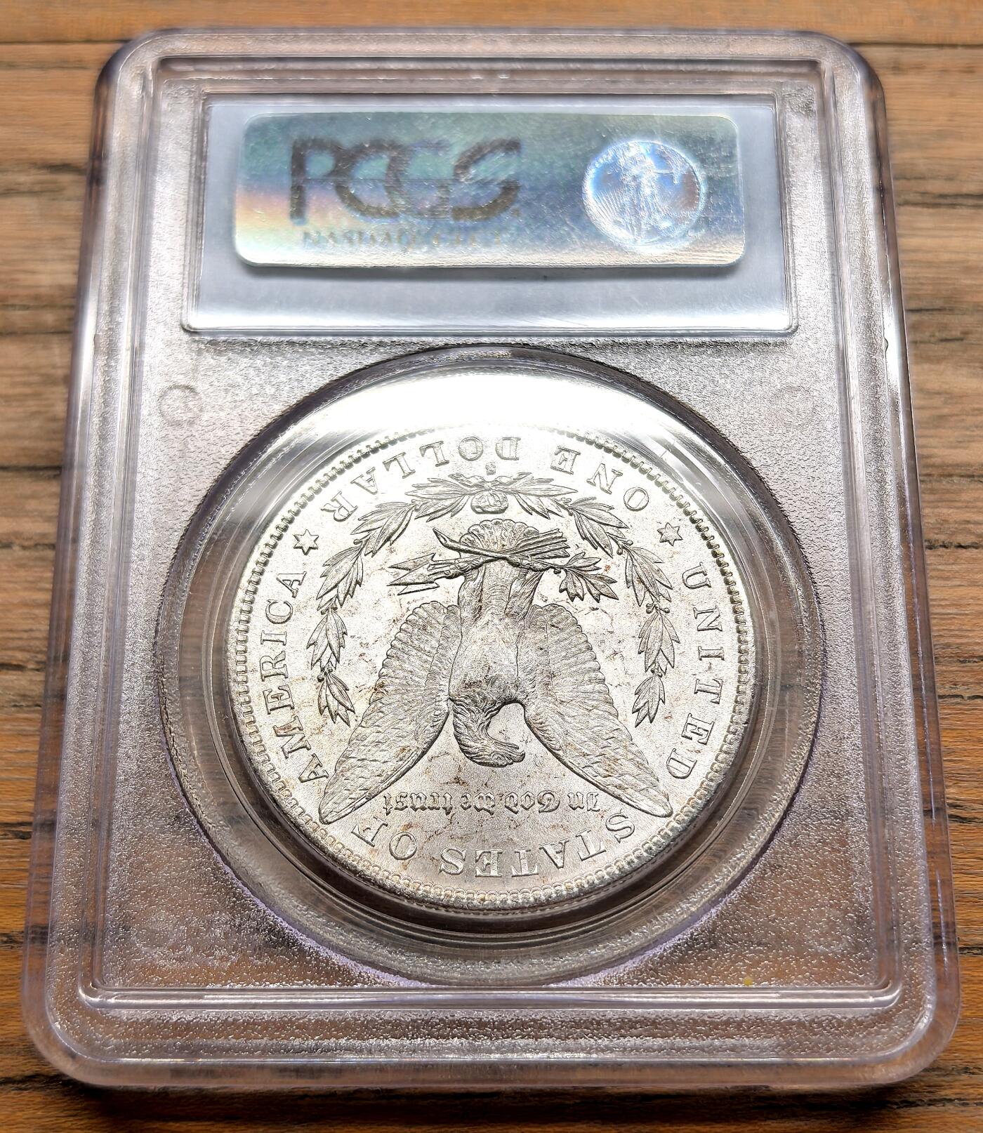 凡希社世界钱币微拍第三百十九期 1881S美国摩根壹元大银PCGS-MS64