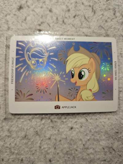 【随心含颖卡拍54期】卡游/集卡社/卡卡沃 抽卡机专场拍卖【无佣金】 - 卡游 小马宝莉 苹果嘉儿 烟花卡一张