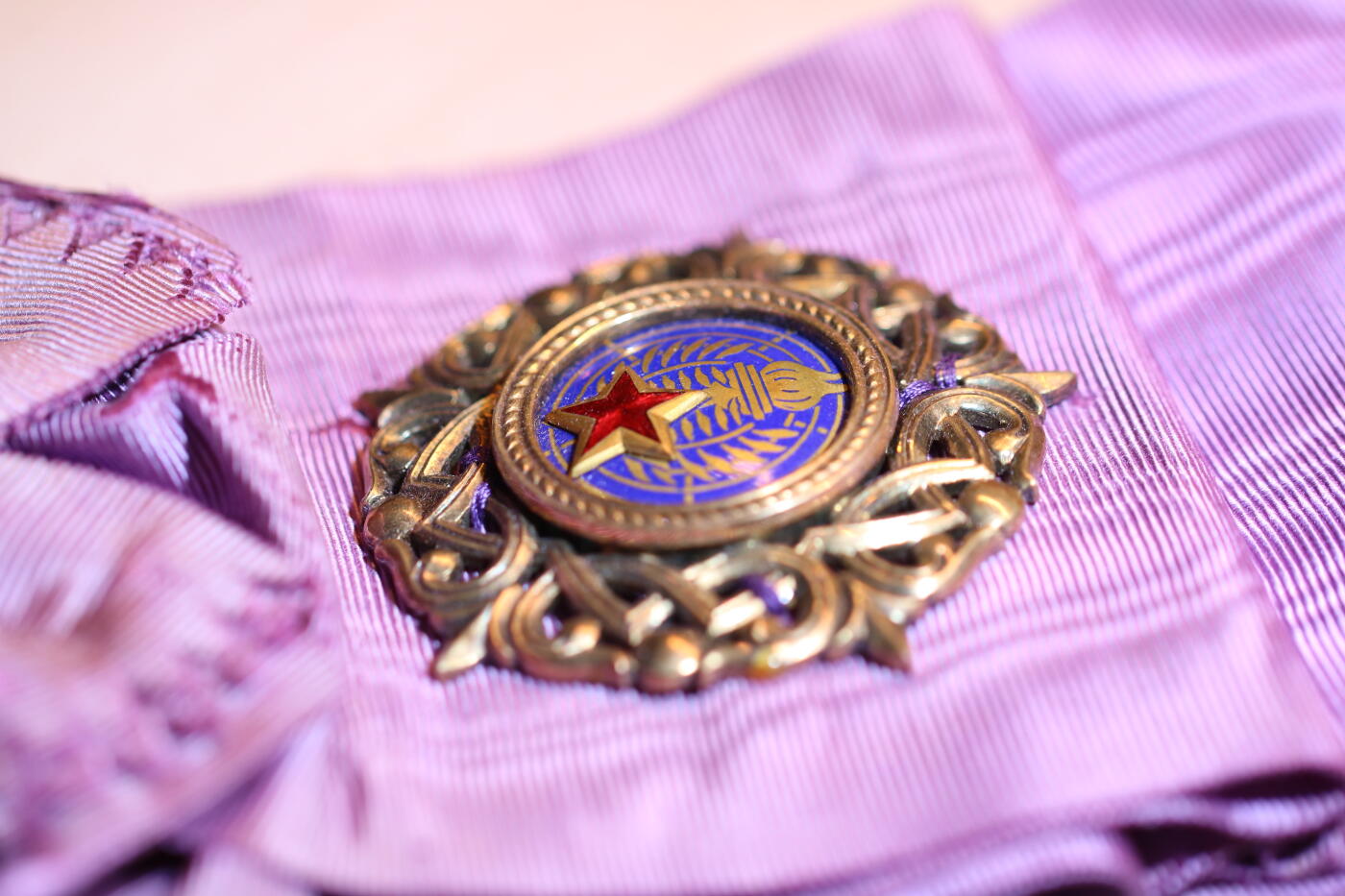 大猫徽章拍卖 第287期 南斯拉夫一级大星勋章 副章+大绶