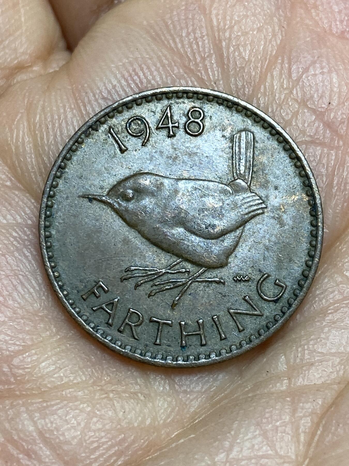 2026年第十五场(总第一百八十四场）外国好品散币场(免佣金) 英国🇬🇧1948年1法新(乔治六世第一版，关门年)