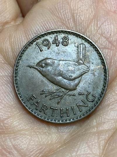 2026年第十五场(总第一百八十四场）外国好品散币场(免佣金) - 英国🇬🇧1948年1法新(乔治六世第一版，关门年)