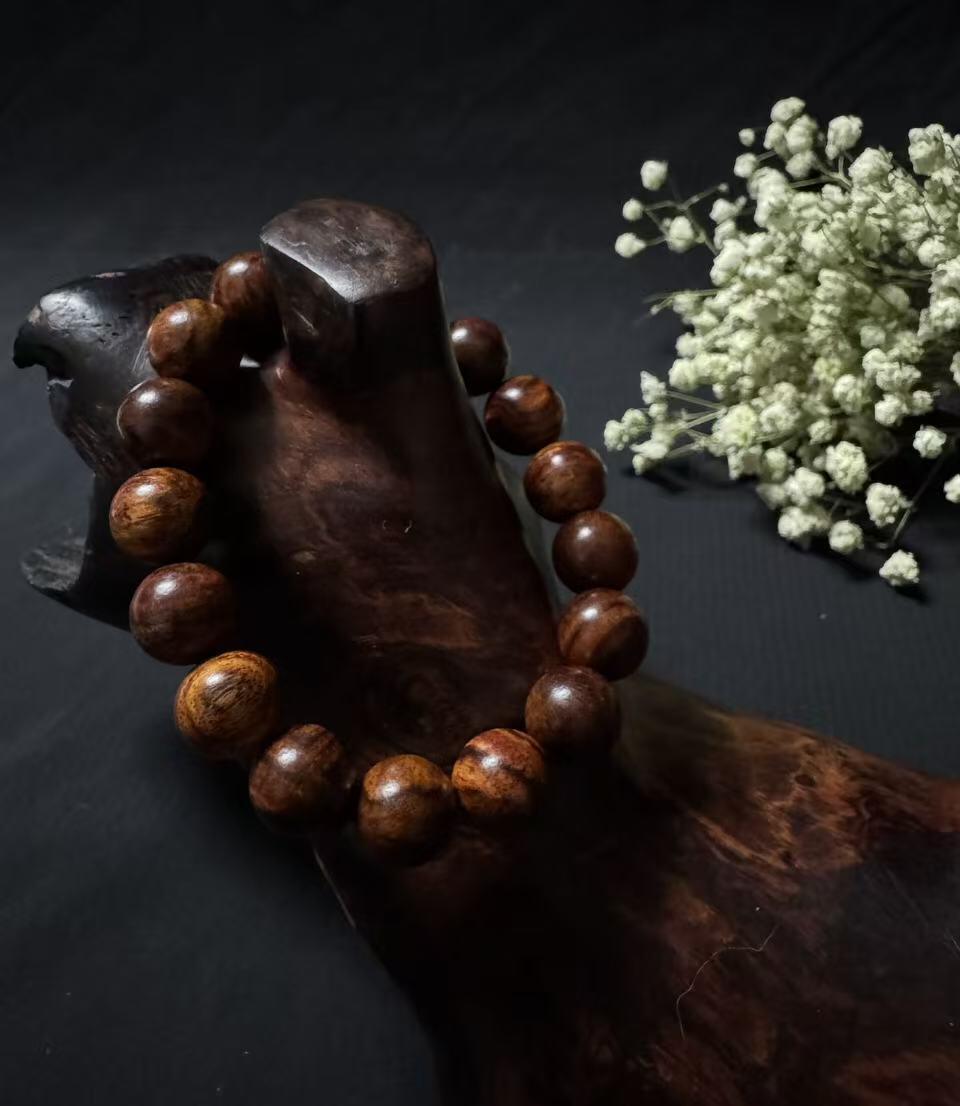 零元拍：海南黄花梨手串12MM