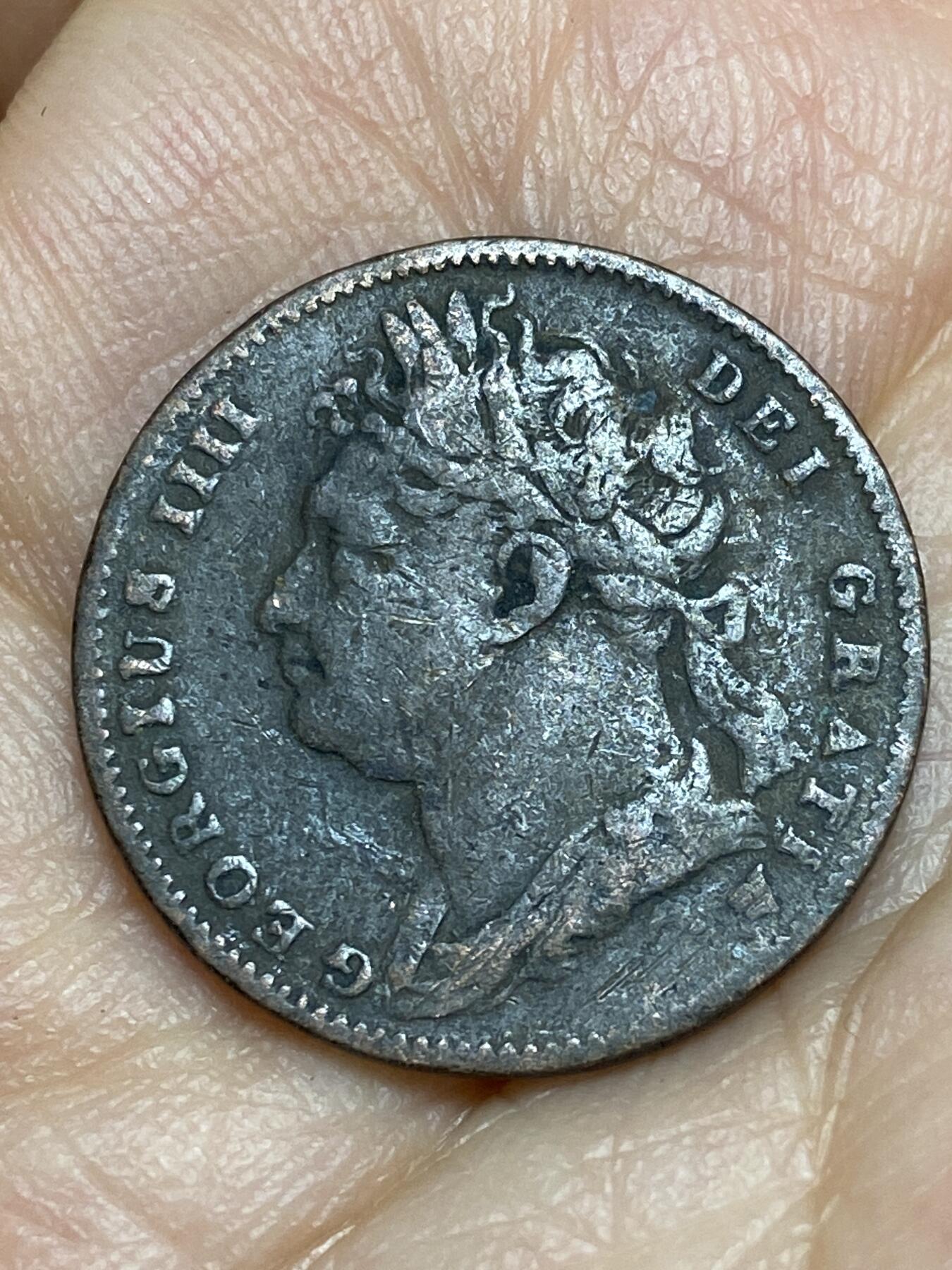 2026年第十五场(总第一百八十四场）外国好品散币场(免佣金) 英国🇬🇧1821年1法新(乔治四世时期)