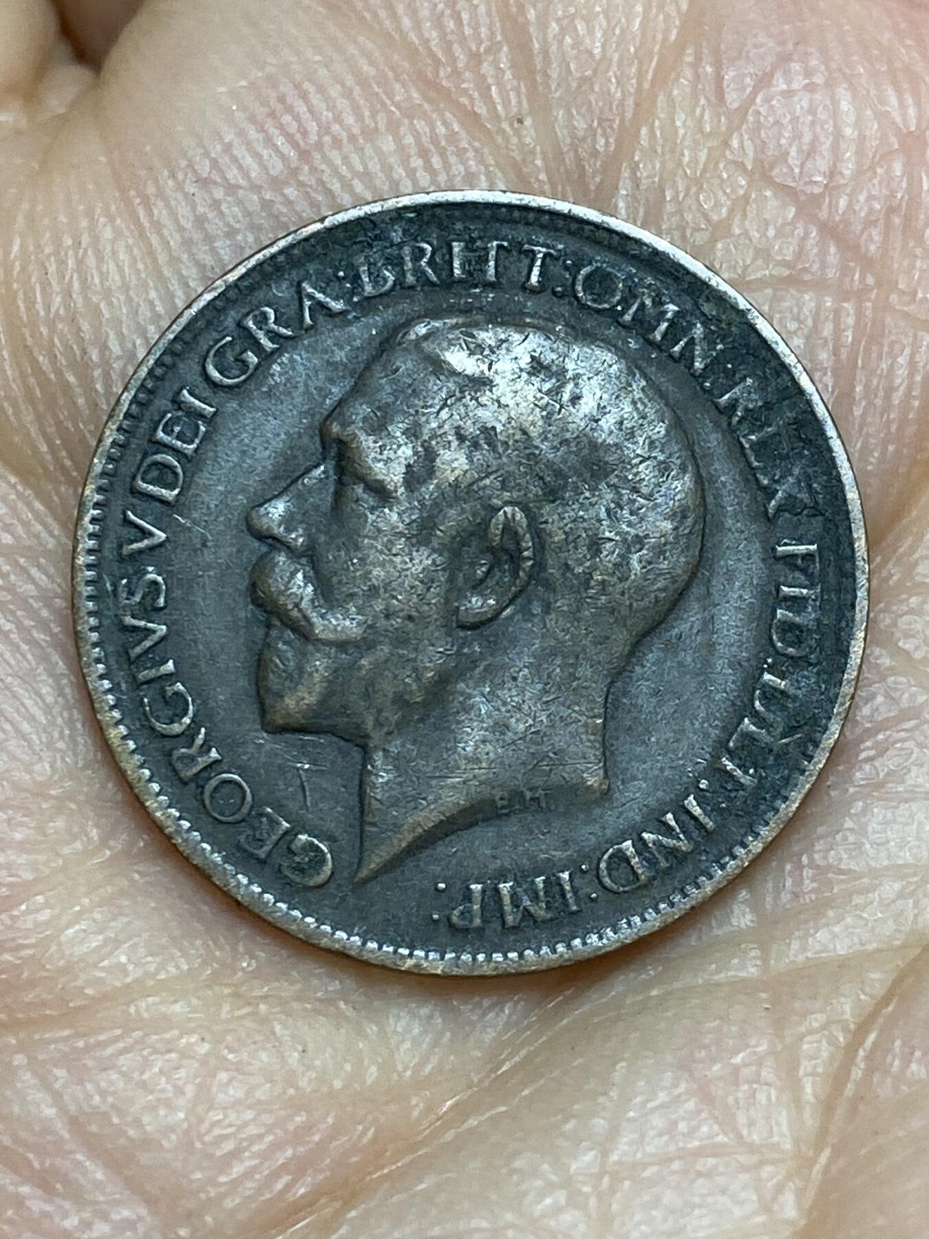 2026年第十五场(总第一百八十四场）外国好品散币场(免佣金) 英国🇬🇧1918年1法新(乔治五世第一版，关门年)