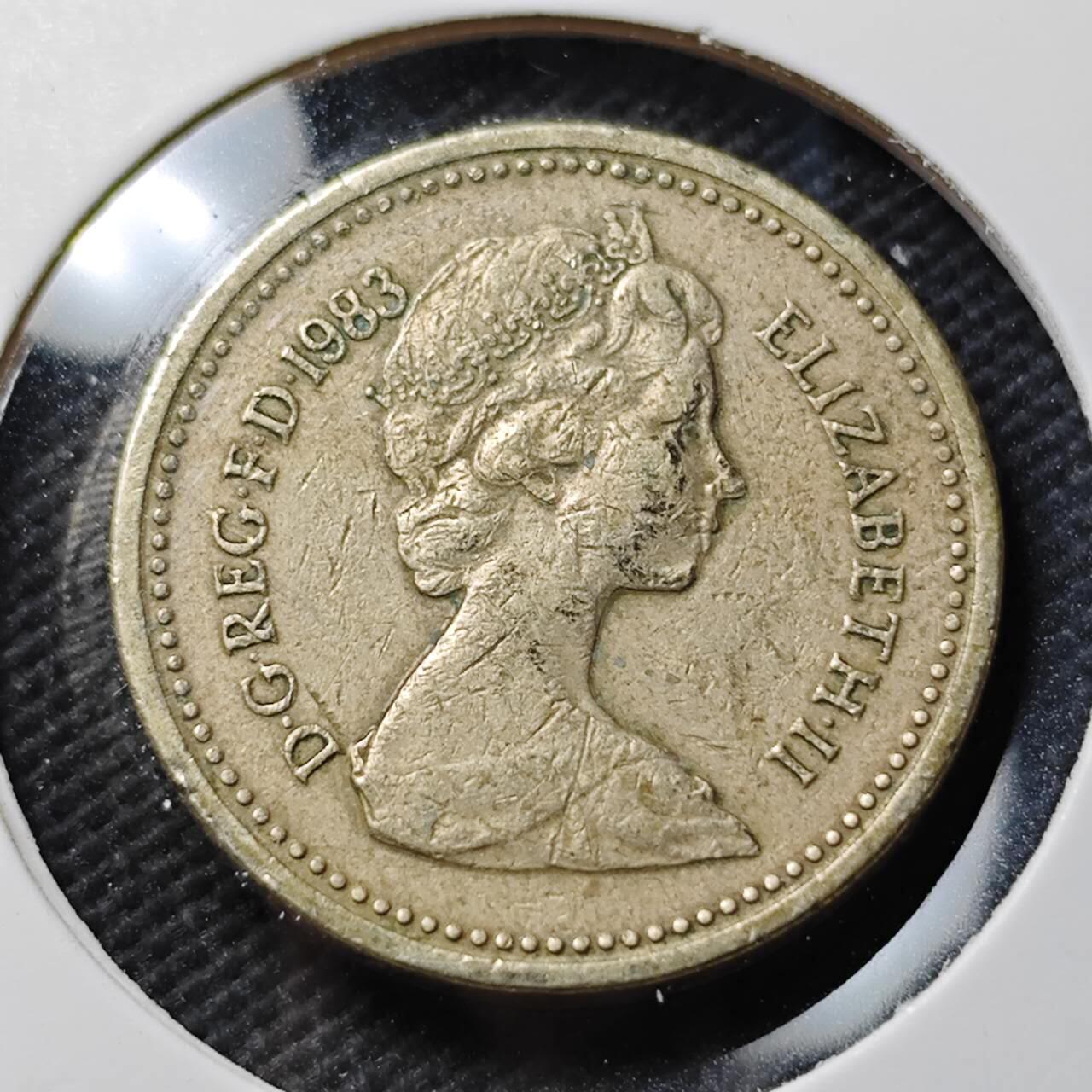 KK钱币收藏小铺  第389期  2月预留时间 周末发货  英国1镑