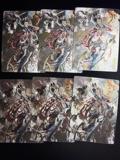 奇点新卡 无佣金 不寄存 不收拍   主攻奇点（有大佬赞助）需要多宫大佬请私聊 部分卡牌设有底价（不想玩的那么累，即使有底价也会比市场价便宜的多，懂的自然懂） 拒绝小号抬价 大家放心拍 所有拍品部分套有卡膜 部分卡牌多宫 自制卡牌 不包厂瑕 放大镜 品控 勿拍 流拍商品会循环 感谢大家支持 留个关注 不定时上新 谢谢 - 奇点卡牌 风曳公主 6张