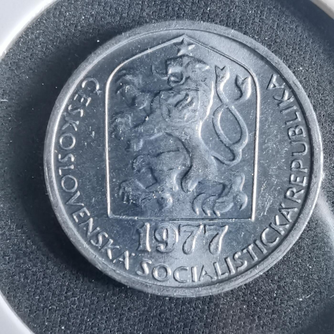 沼泽如烟--第972场 捷克斯洛伐克1977年10赫勒