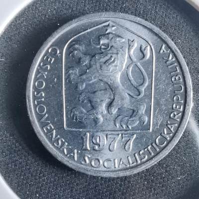 沼泽如烟--第972场 - 捷克斯洛伐克1977年10赫勒