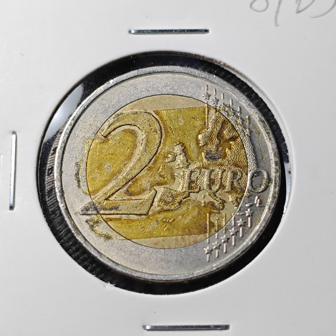 KK钱币收藏小铺  第389期  2月预留时间 周末发货   2009欧元2欧纪念币