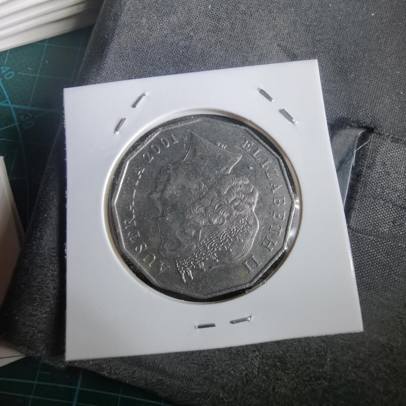 沼泽如烟--第973场 澳大利亚2001年50分纪念币