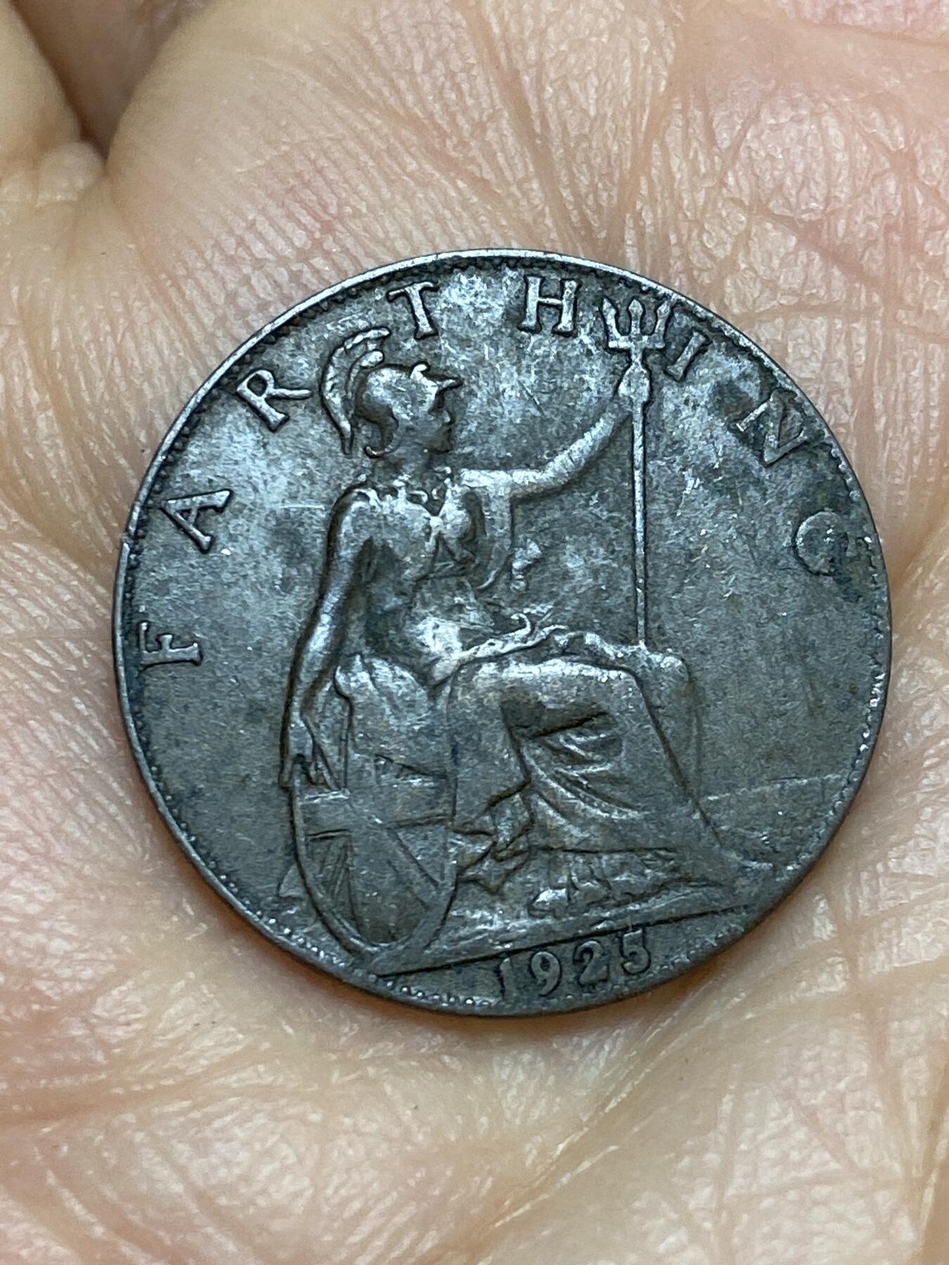 2026年第十五场(总第一百八十四场）外国好品散币场(免佣金) 英国🇬🇧1925年1法新(乔治五世第二版，关门年)