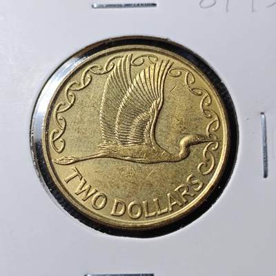 KK钱币收藏小铺  第389期  2月预留时间 周末发货 -  新西兰2元