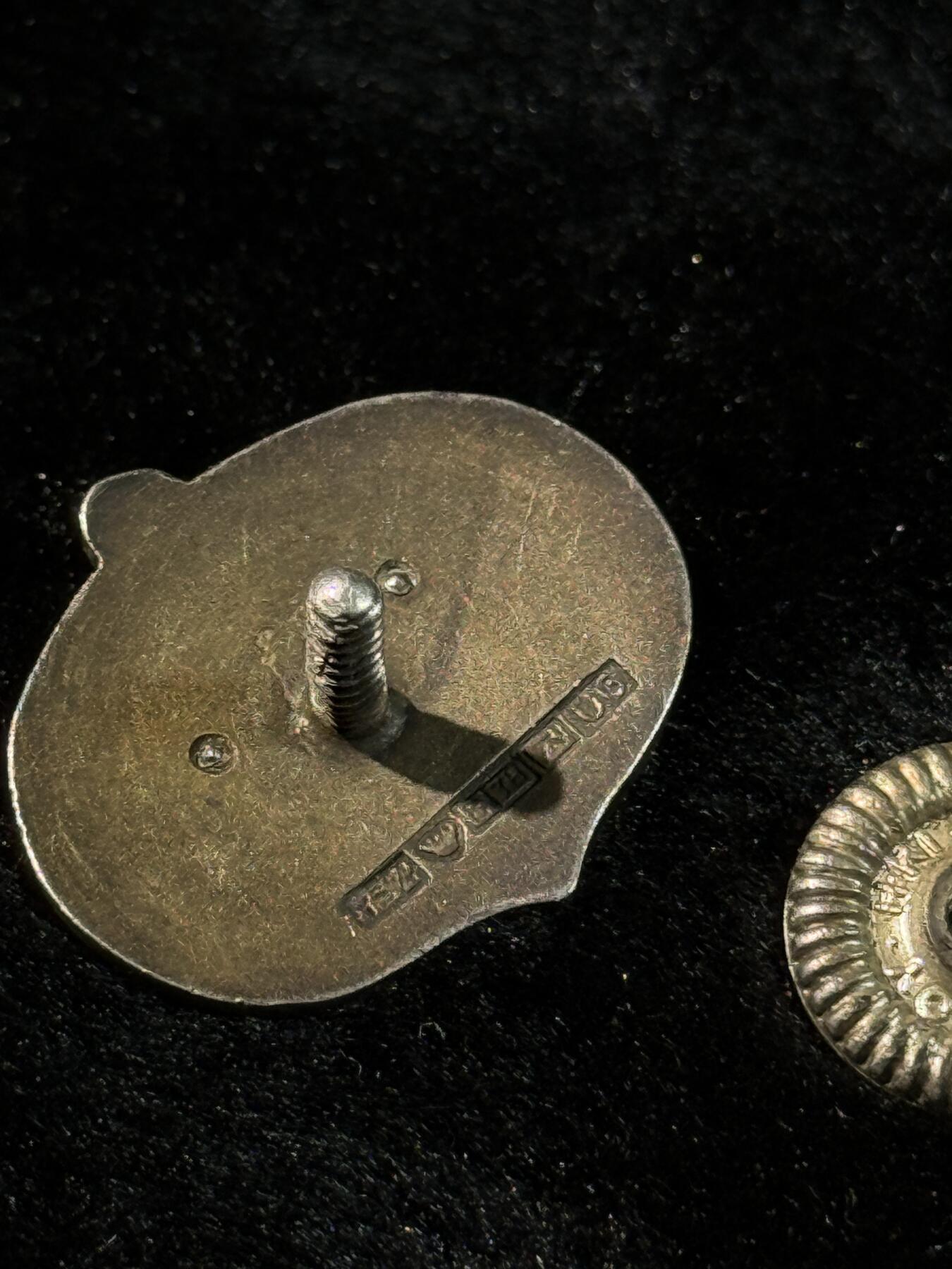 戎马世界章牌大赏第110期 芬兰 林业合作社贡献奖章 1949制造 双层铆接 非常精致 不含轮重3.6克