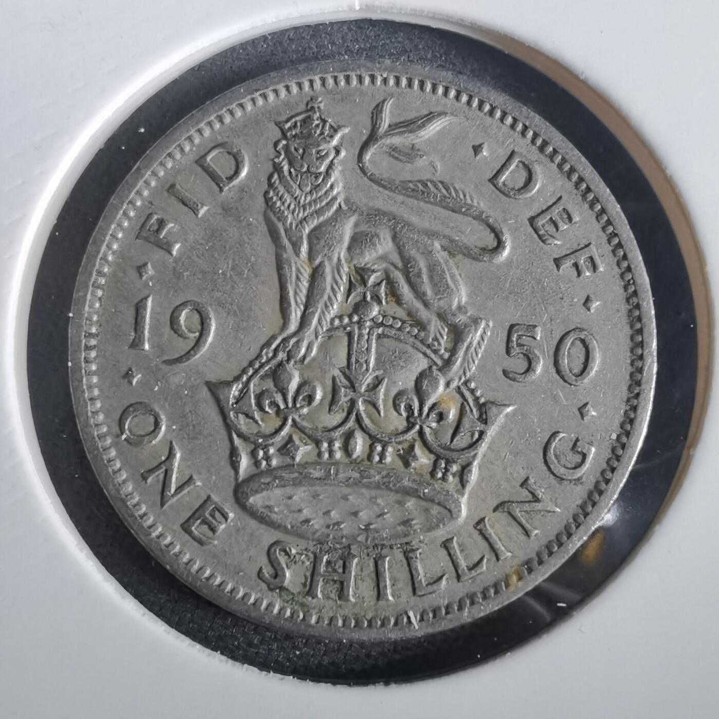 沼泽如烟--第973场 英国1950年1先令