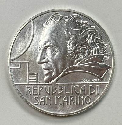 S&S Numismatic世界钱币-拍卖 第119期  - 圣马力诺2013年 20世纪最具影响力的电影大师-费德里科·费里尼 5欧元纪念银币 18克925银