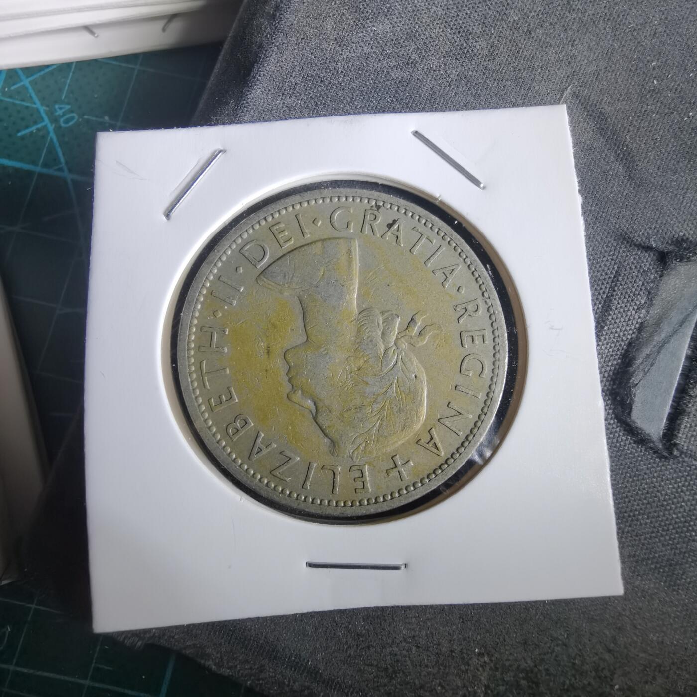 沼泽如烟--第973场 英国1957年半克朗