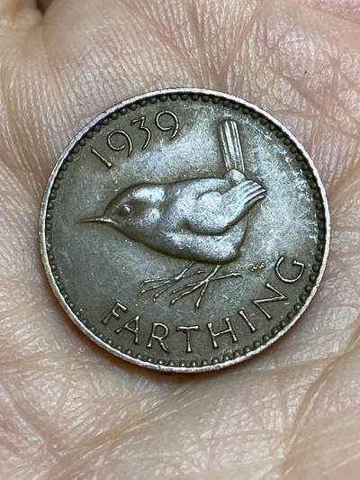 2026年第十五场(总第一百八十四场）外国好品散币场(免佣金) - 英国🇬🇧1939年1法新(乔治六世第一版)