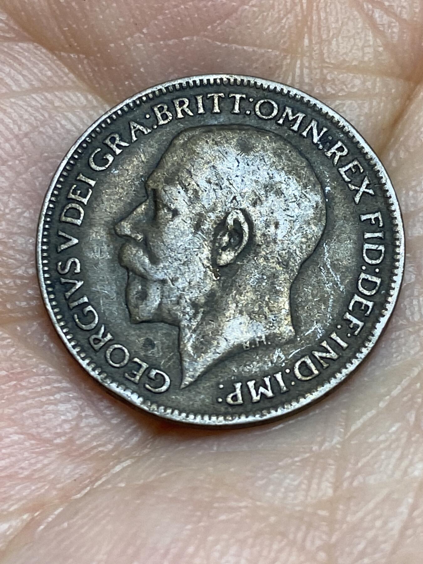 2026年第十五场(总第一百八十四场）外国好品散币场(免佣金) 英国🇬🇧1918年1法新(乔治五世第一版，关门年)