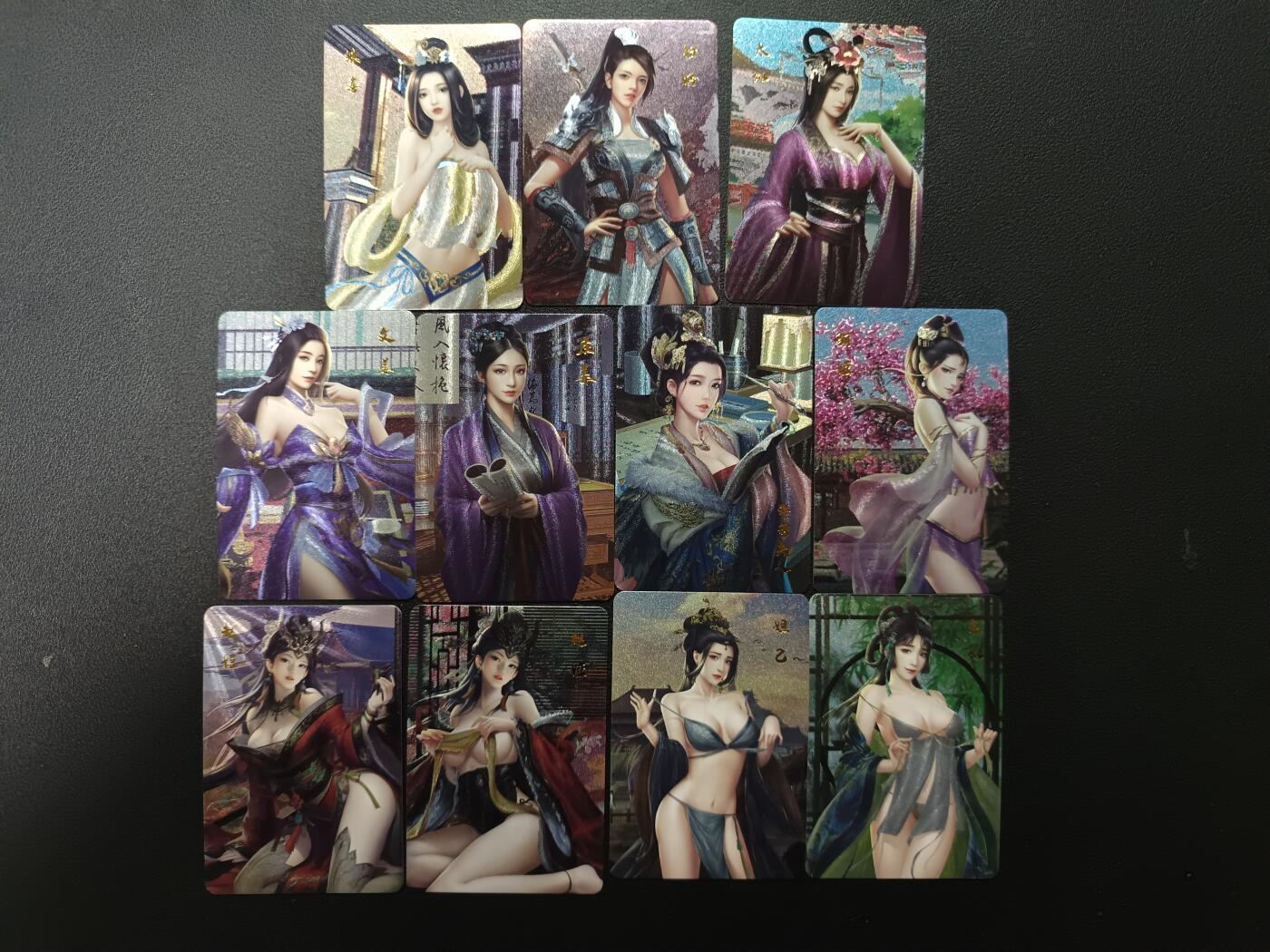 天玑星卡拍第165期《1.26周一截拍》持续收拍收评中 满赠卡需备注 宁缺卡牌 百美图 粗闪 11张