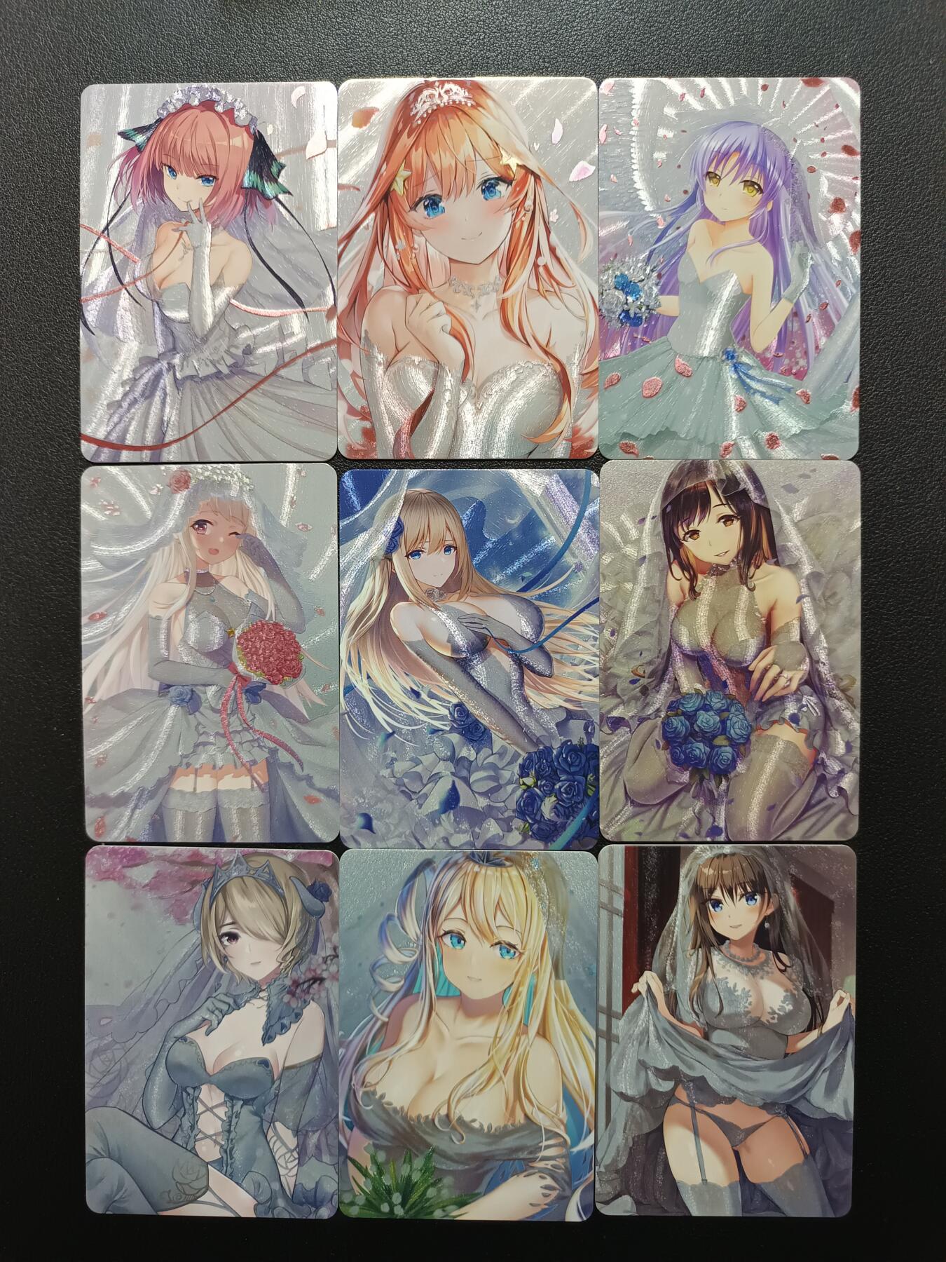 天玑星卡拍第165期《1.26周一截拍》持续收拍收评中 满赠卡需备注 动漫美女 粗闪 自制卡 九张