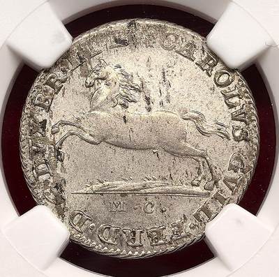 凡希社世界钱币微拍第三百十九期 - 1799德国不伦瑞克-沃尔芬堡飞马1/6泰勒NGC-MS64