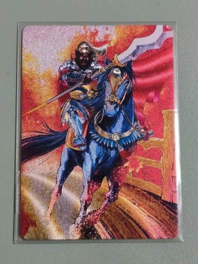 光影卡牌第29期，各家亲签，各家套卡，持续收拍品 - 百里三国，张飞粗闪