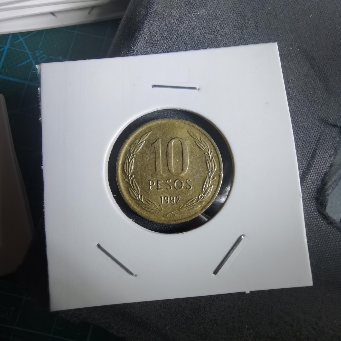 沼泽如烟--第973场 智利1992年10比索