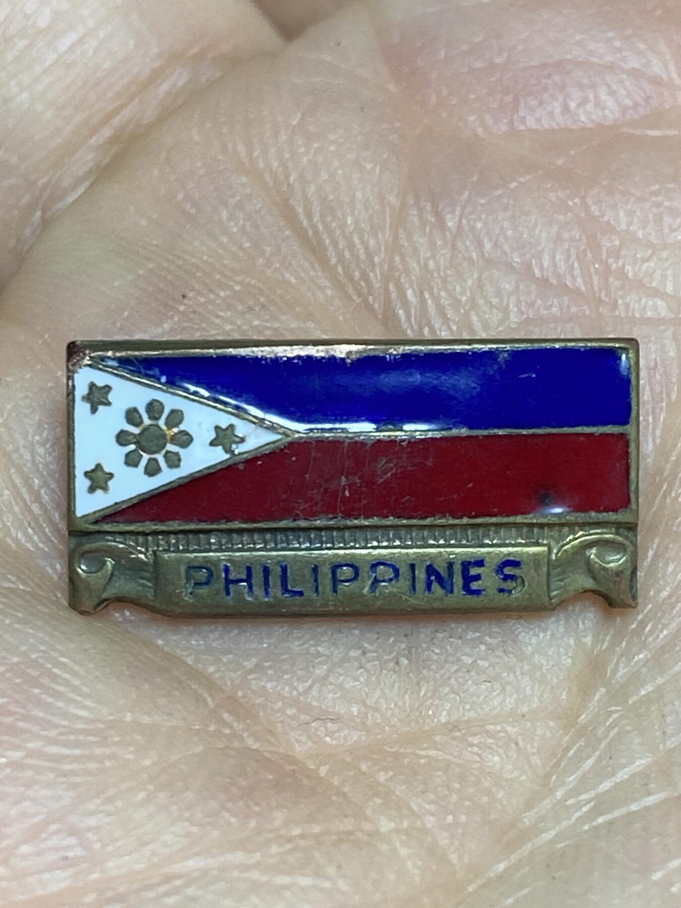 2026年第十五场(总第一百八十四场）外国好品散币场(免佣金) 菲律宾🇵🇭国旗胸针