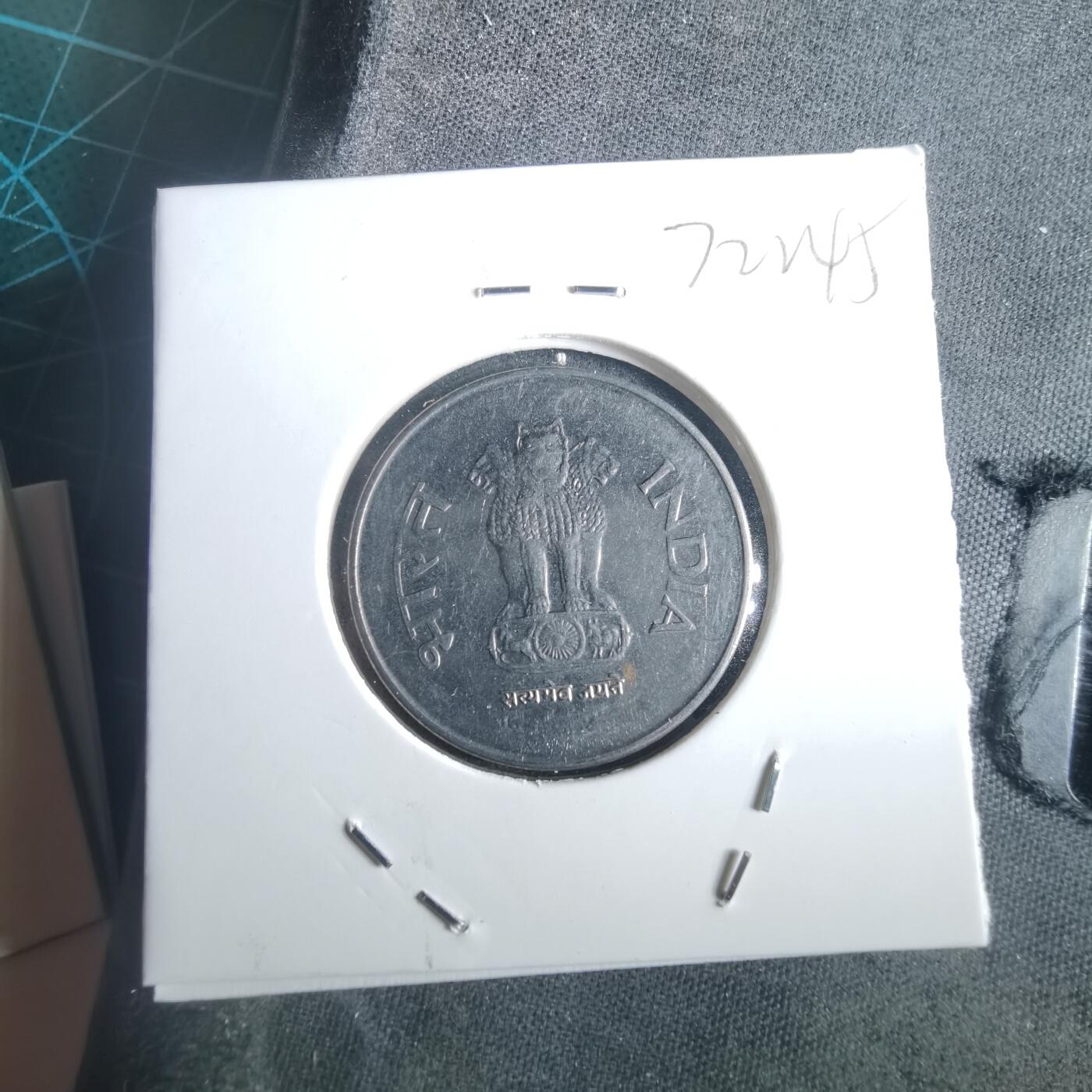 沼泽如烟--第972场 印度2002年1卢比