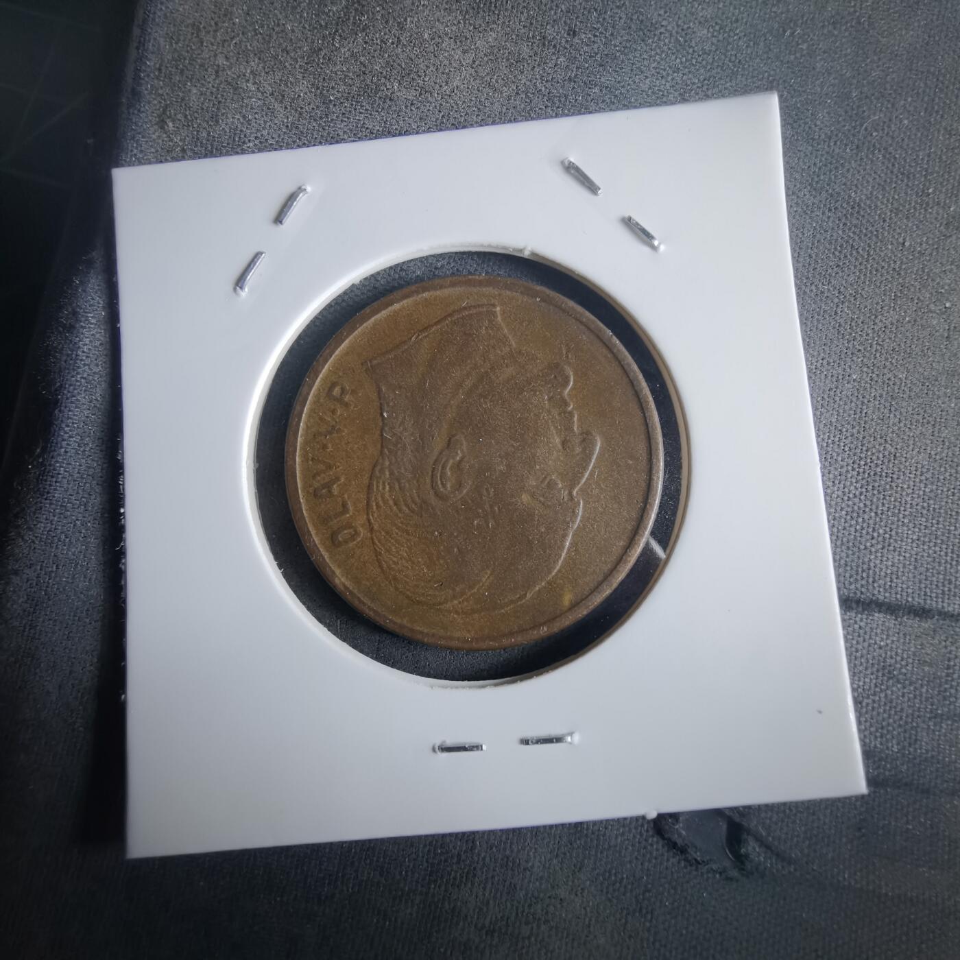 沼泽如烟--第972场 挪威1963年5欧尔