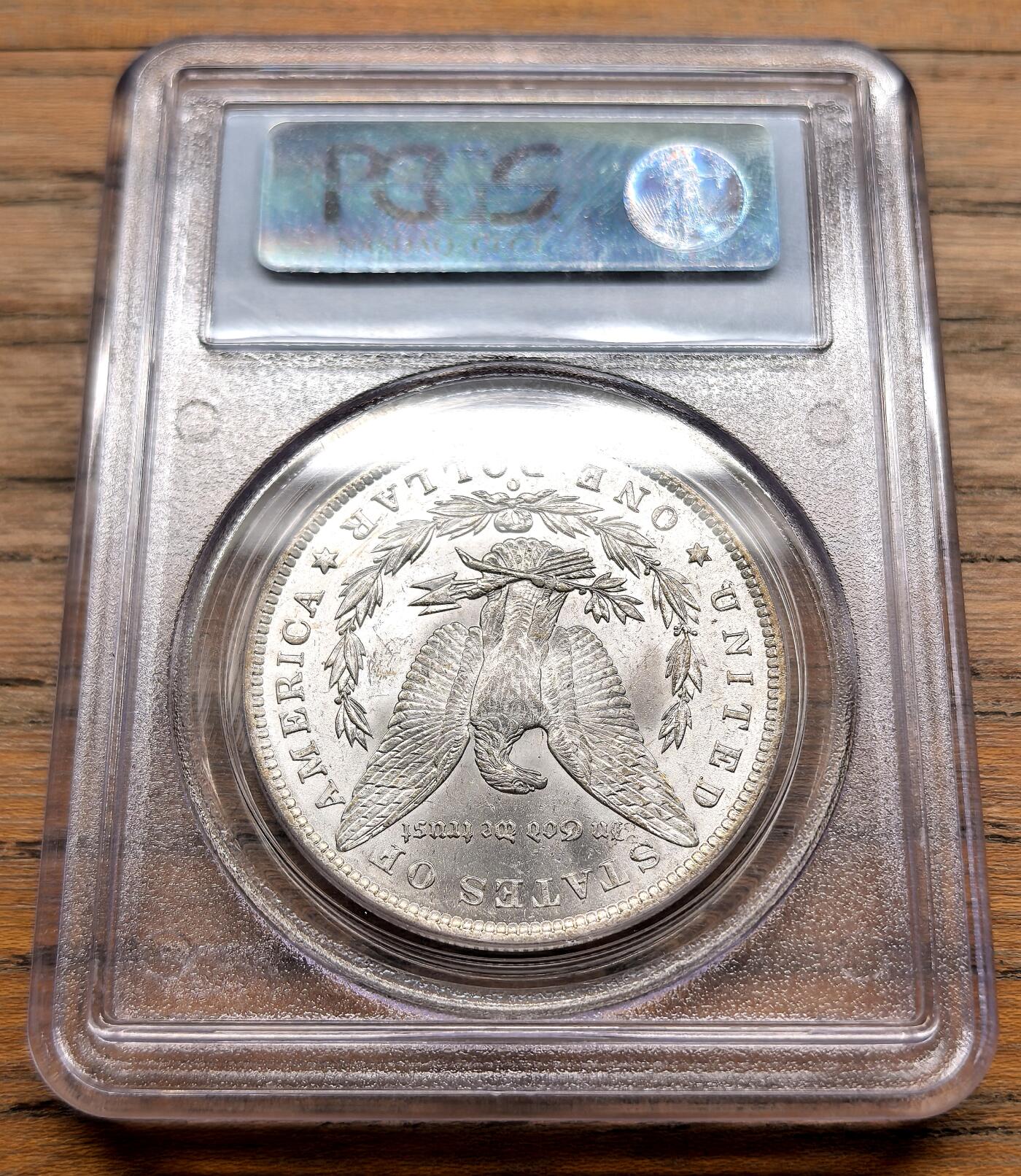 凡希社世界钱币微拍第三百十九期 1885O美国摩根壹元大银PCGS-MS64