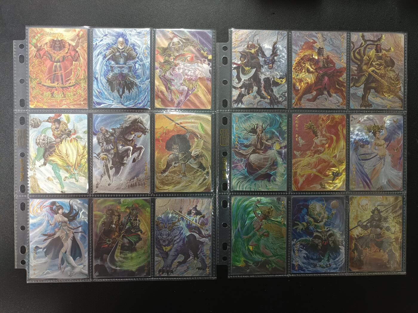 天玑星卡拍第165期《1.26周一截拍》持续收拍收评中 满赠卡需备注 卡玩帕克 封神天下 第二弹 粗闪 55张