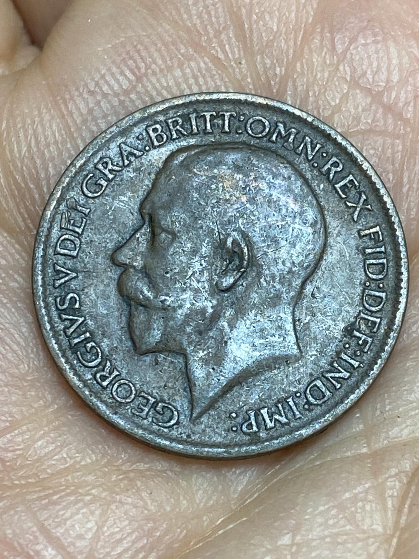 2026年第十五场(总第一百八十四场）外国好品散币场(免佣金) 英国🇬🇧1912年1法新(乔治五世第一版)