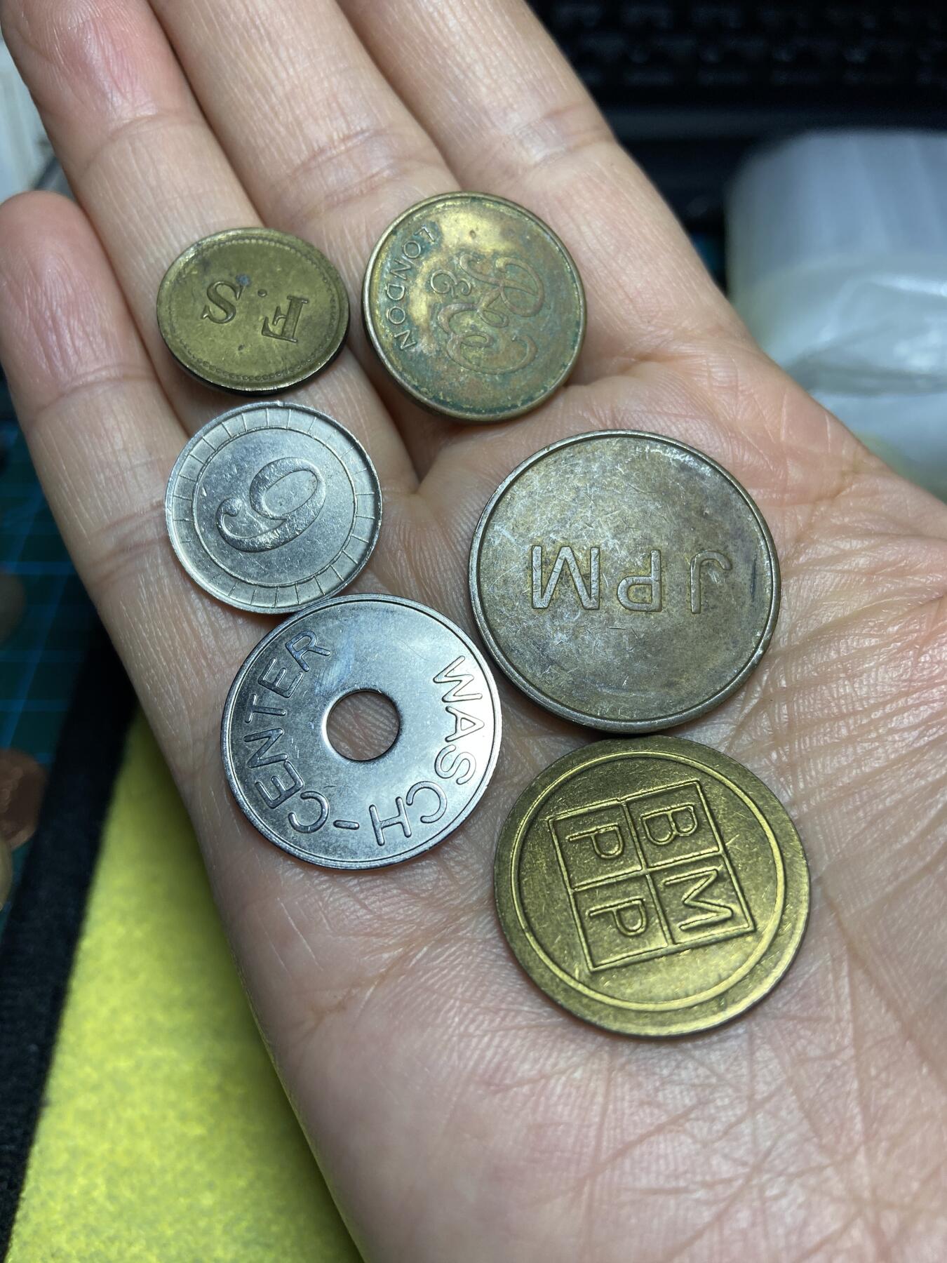 2026年第十五场(总第一百八十四场）外国好品散币场(免佣金) 各类代币6枚