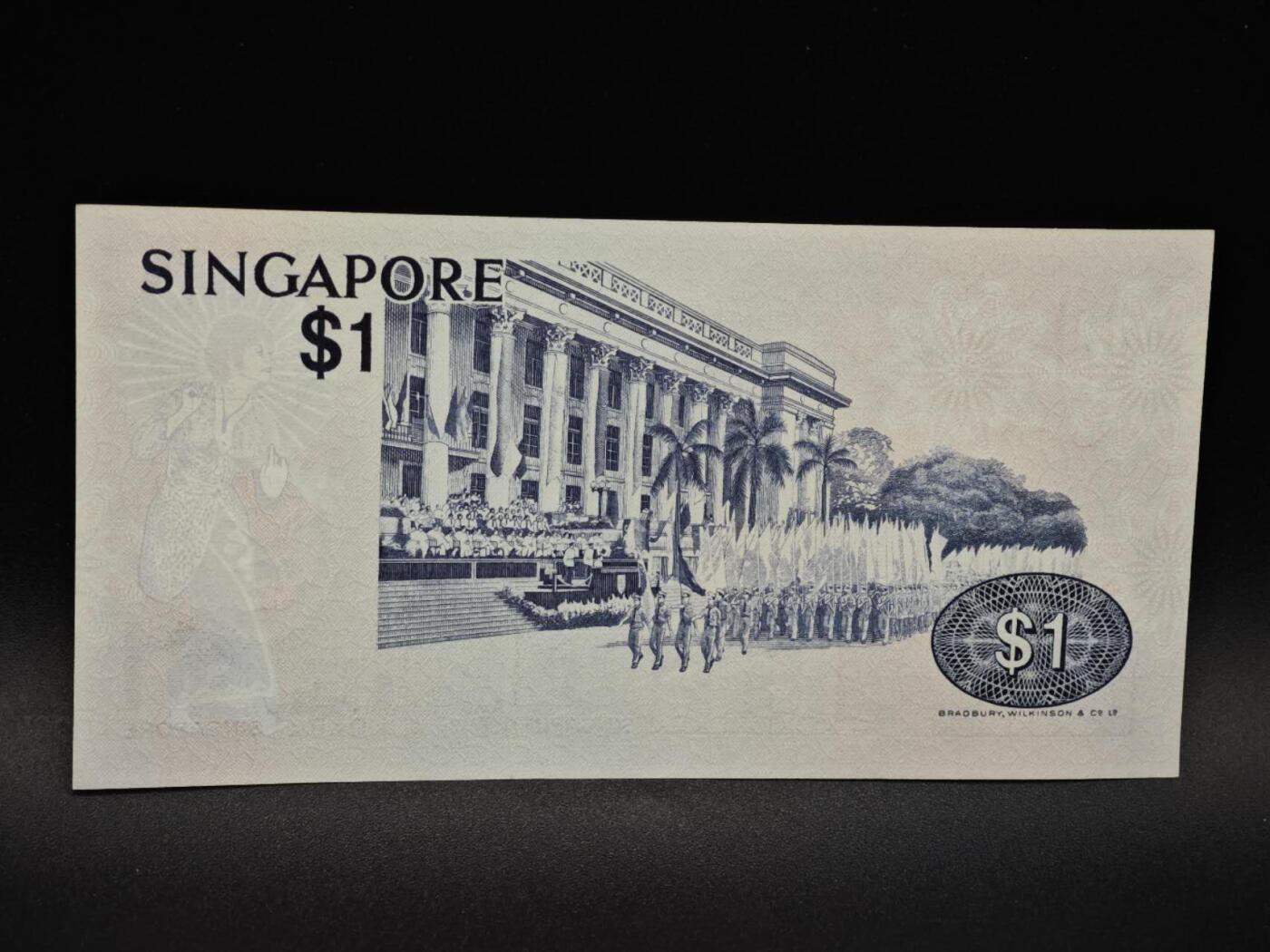 【淘币小摊】实时拍第八百五十四拍   无佣金福利纸币场   满百包邮可预留二周 每周一统一发货   新加坡1元纸币